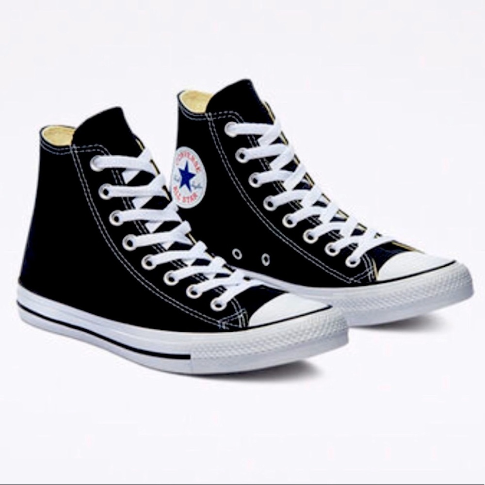 Youth Converse Chuck Taylor All Star High Tops, Black Size 3